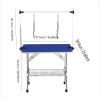 36" Folding Dog Pet Grooming Table Heavy Duty Stainless Steel pet dog Cat Grooming Table