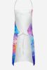 Samoyed Hippie Dawg Apron Cooking Kitchen Server Baking Crafts Gardening for Adult Women Men, Unisex, Large, Multicolor