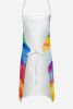 Weimaraner Hippie Dawg Apron Cooking Kitchen Server Baking Crafts Gardening for Adult Women Men, Unisex, Large, Multicolor