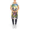 NEW Pit Bull Terrier Luau Apron Cooking Kitchen Server Baking Crafts Gardening for Adult Women Men, Unisex, Large, Multicolor