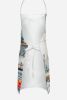 American Eskimo The Chef Apron Cooking Kitchen Server Baking Crafts Gardening for Adult Women Men, Unisex, Large, Multicolor