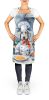 Bedlington Terrier The Chef Apron Cooking Kitchen Server Baking Crafts Gardening for Adult Women Men, Unisex, Large, Multicolor