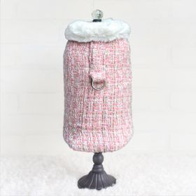 Annabella Dog Coat (Color Option: Pearl, size: S)