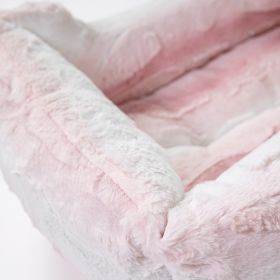 Cashmere Dog Bed (Color: Angora, size: SM)