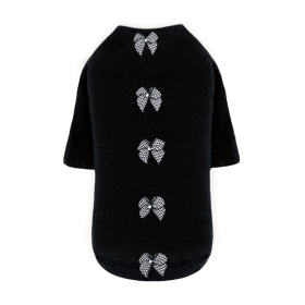 Houndstooth Dog Sweater (Color: , size: SM)