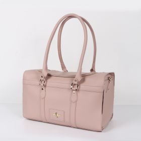 The Grand Voyager Dog Carrier (Color Option: Blush)