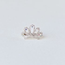 Tiara Barrette (Color: Silver)