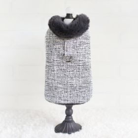 Zha Zha Dog Coat (Color Option: Alloy, size: S)