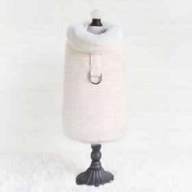Zha Zha Dog Coat (Color Option: Peach, size: S)