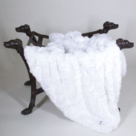 Bella Dog Blanket (Color: Heaven, size: Throw)