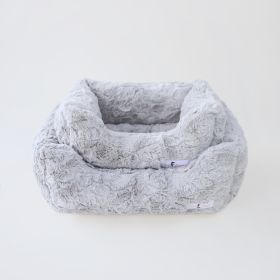 Bella Dog Bed Collection (Color Option: Silver, size: S)