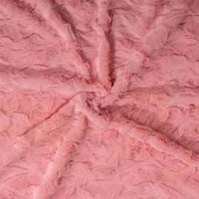 Cuddle Dog Blankets (Color: Peach, size: Throw)