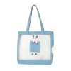 Handheld Breathable Canvas Cat Bag for Outdoor