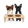 Height Small Puppy Dog Feeding Station for Messy Pets
