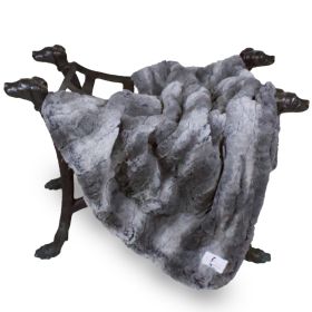 Deluxe Dog Blankets (Color: Granite, size: SM)