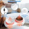 Pet Feeder and Drinking Water Bowl for Use Cat & Dog
