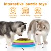 Pet Slow Food Feeder Interactive Toy for Anti Choking Bowl
