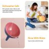 Raised Tilted Elevated Cat Food Bowl Pet Backflow Prevention Water Dish Feeding Bowl for Cats Small Dogs GPCT3388