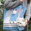 Handheld Breathable Canvas Cat Bag for Outdoor