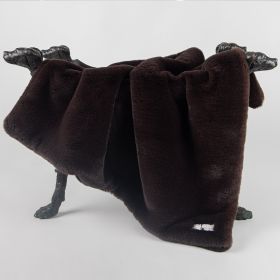 Divine Plus Dog Blankets (Color: Espresso, size: SM)