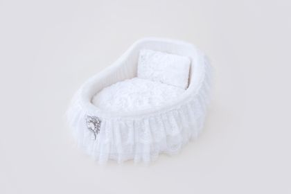 Crib Dog Bed Collection (Color Option: Baby Doll)