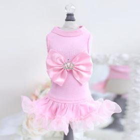 Dog Dress (Color Option: Pink, size: L)